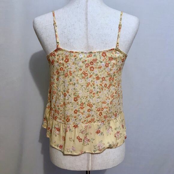Hippie Rose NWT Yellow Combo Floral Tank Top Juniors Various - Picture 7 of 11